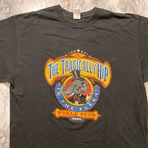 2002 The Tragically Hip Tour/Band T shirt